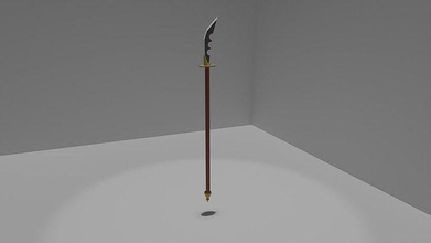 simple lance model spear asset amator design knight longspear hobby diy 3d print model - Mito3D