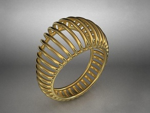 simples anel r00119 jóia ouro prata imprimível moda brilhante jóias diamante safira joalheria pulseira Ganhou gapparel Casamento noivado colar argolas 3d print model - Mito3D