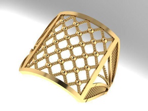 semplice sfera squillare 3d stampa modello 1 oro gioielleria stampabile argento gioiello nozze Fidanzamento sterlina moda bellezza Stampa anelli 3d print model - Mito3D