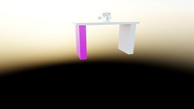 sencillo mesa familia ghada Arte casa mueble 3d print model - Mito3D