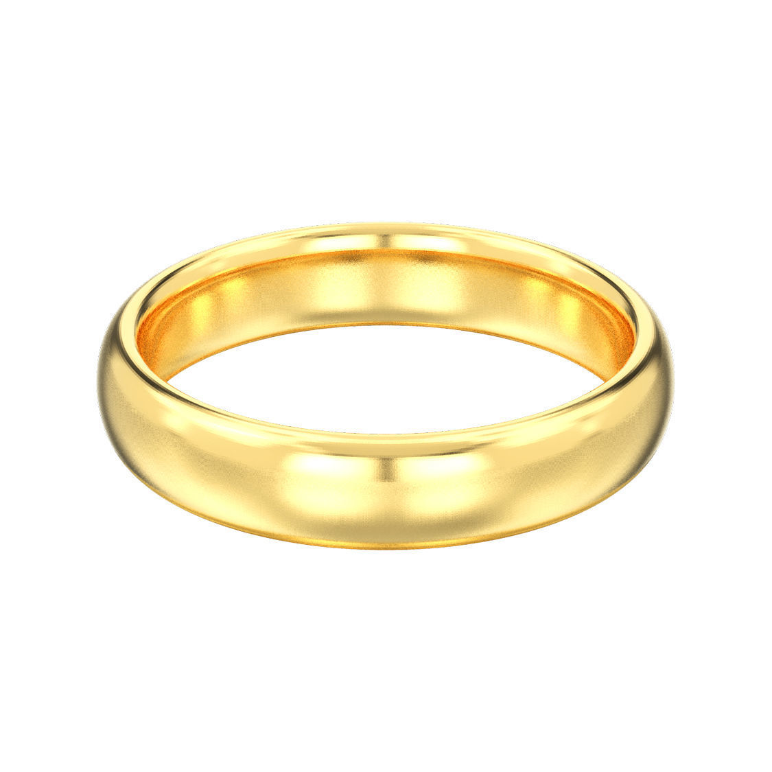 simple wedding ring jewelry 3d cad engagement gold jewellery love marriage model printable rings silver design style valentine luxury 3D print model - Mito3D
