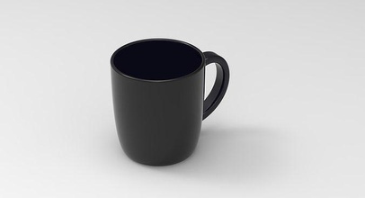 semplice tè caffè cucina Lavori solidi Casa cenare 3d print model - Mito3D