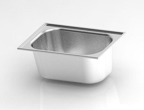 tek çanak mutfak lavabo yıkama havza banyo musluk sabun mikser Su dokunmak prototip ayna Gemi ölçü lüks yemek tabak boru krom ev 3d print model - Mito3D