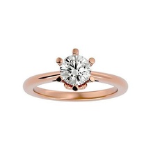 single diamante donne solitario squillare 360 visualizza anelli sterlina platino nozze fidanzamento gioielleria mono prezioso animazione 3d print model - Mito3D