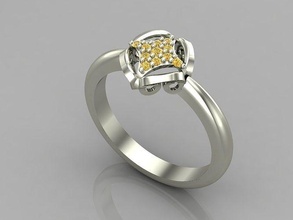 single stone women rings 3dm render files machine ready 39 jewelry ring band womenring wedding gold diamond fashion bulk collection dimaond solitaire engagement 3d print model - Mito3D