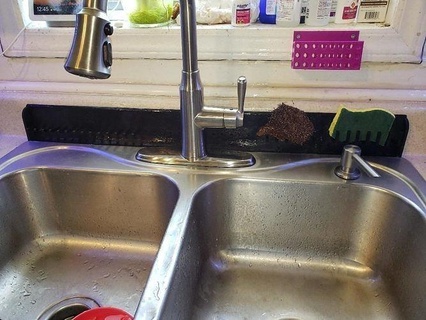sink backsplash kitchen kitchenware houseware interior appliance house dining 3d print model - Mito3D