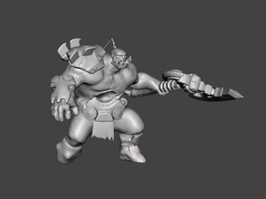 sion 3d model armored man league of legends wild rift lol games toys 3d print model - Mito3D