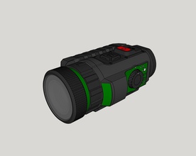 sionyx aurora cor visão câmera sionyxaurora noturna cores infravermelho nir silício preto trimestre 20 montagem tripé parafuso cafajeste preciso escalar passatempo faça eletrônicos 3d print model - Mito3D
