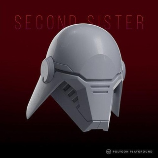 irmã inquisidor capacete Estrela guerras Jedi caído ordem sith passatempo faça Império 3d print model - Mito3D