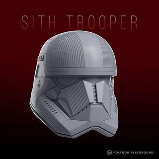 sith trooper helmet star wars rise skywalker first order empire dark side stormtrooper clone hobby diy 3d print model - Mito3D