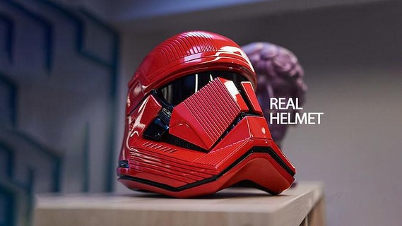 sith trooper helmet game model 3d print games toys accessories 3d print model - Mito3D