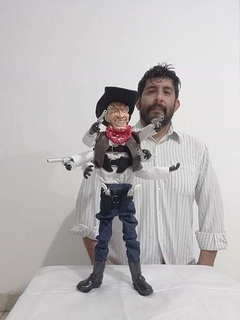 six shooter puppet master replica toy games toys 3d print model - Mito3D