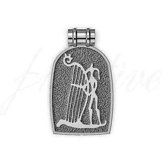 skaldic pendant art silver gold model 3d print jeweler printable mythology sculpture fantasy symbol viking scandinavia legend pendants warrior jewelry skald 3d print model - Mito3D