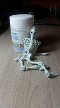 squelette boneshaker chaîne pendaison bijoux homme os mixeur main science bracelet crâne têtes bords dents bibelot jeux jouets 3d print model - Mito3D