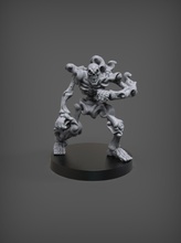 skeleton brawler sculpture art statue figurine ancient figure miniature miniatures sculpt enemy villain boss knight boardgame tabletop dungeons dragons dnd games toys board 3d print model - Mito3D