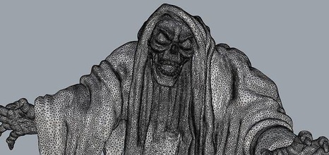 squelette monstre lutin animal personnages Jeu imprimable sculpture décoratif mage engrener électronique Jeux jouets 3d print model - Mito3D