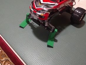 skis traxxas stampede 2wd 12mm hex hobby-diy snow upgrades rc radio control easy tenthscale sand hobby diy other modular 3d print model - Mito3D