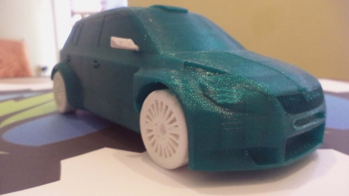 skoda fabia s2000 wrc yüksek model 3d yazdır ralli rallye yarış araba araç ayarlama minyatürler araçlar hobi kendin yap otomotiv 3D print model - Mito3D
