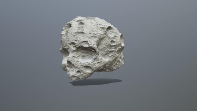 cranio asteroide stampa meteora pianeta meteoride calcolo meteorico spazio scienza roccia grotta astronomia universo masso cosmo esterno satellite meteoroide caverna galattico giochi giocattoli gioco accessori 3d print model - Mito3D
