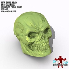 crâne tête motu origines ancien personnage figurine maîtres l'univers rbl3d squelette film point jouets motuv motuo Jeux 3d print model - Mito3D