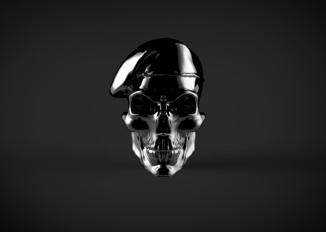 le crâne du soldat bijoux talon l'homme 3d la cnc d'impression bracelet sculpture d'autres 3D print model - Mito3D