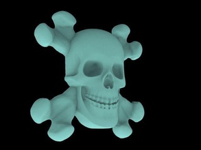crâne is vis surface 50mm trou tête nœud clou loisir diy main outils 3d print model - Mito3D