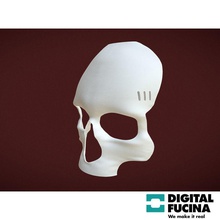 skully schädel maske halloween schädelmaske skelett mode 3d print model - Mito3D
