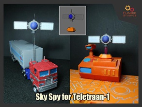 céu espião transformadores teletraan-1 teletraan1 skyspy drone autobot jogos brinquedos de 3d print model - Mito3D