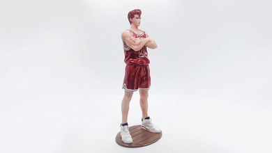 slamdunk sakuragi model 3d print slam basketball player athlet anime character man shohoku dunk art sculptures 3dprint 3d print model - Mito3D
