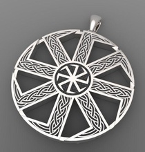 eslava amuleto la joyería el ruso plata imprimible colgantes 3d print model - Mito3D