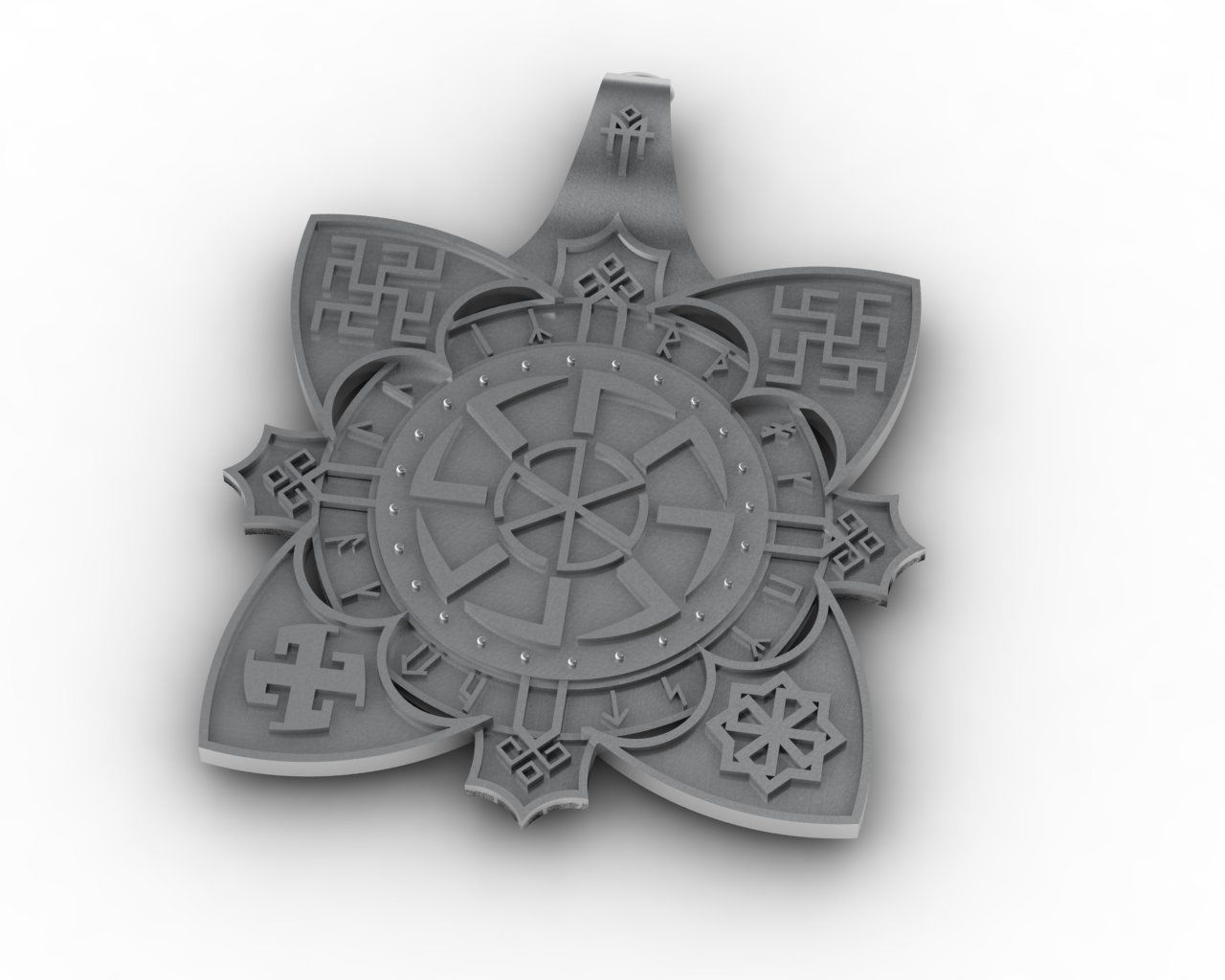 slava simbolo file stl gioielli oro cad argento ciondoli 3D print model - Mito3D