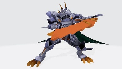 töterdramon Digimon Monster Anime Karikatur Modell Spiele Spielzeuge 3d print model - Mito3D