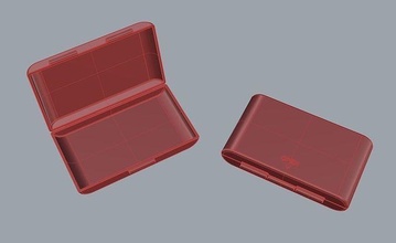 small box bowl bottle case square simple modeling design tray beauty cream hobby diy 3d print model - Mito3D