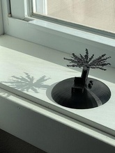 klein Insel Ozean Strand Sand Bäume Baum Kokosnuss Kokosnüsse Stuhl Blätter Hobby DIY Haus 3d print model - Mito3D
