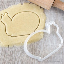 salyangoz kurabiye kalıbı profesyonel ev 3dprinting biscuit bisküvi cookiecutter fazlası yemek fondan zencefil zencefilli anahtar deliği mutfak hamur işi yazdırılabilir 3d print model - Mito3D