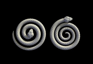 serpente Alto cobra impressão estátua poli escultura interior arte esculturas 3d print model - Mito3D