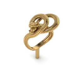 snake jewelry 10 ring logo rings pendants print design monument art gold platinum download silver dragon caiters diamond jewel modern monkey 3d print model - Mito3D