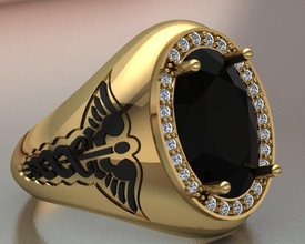 serpiente alas anillo símbolo ala spa hermoso dorado plata mujer hombre forma impreso joya flora diamante peludo oro proteccion moda joyería anillos 3d print model - Mito3D
