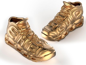 sneaker nike footwear sandal shoe shoes adidas stickers champion bracelet jewelry ring pendant gold silver 3d buy printable pendants 3d print model - Mito3D