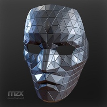 keskin nisanci hayalet savaşçı sözleşmeler maske 3d printing kendin yap kabuğu oyunlar oyuncaklar 3d print model - Mito3D