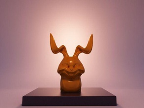 snowball art secret character rabbit movie anomation evil sculptures 3d print model - Mito3D