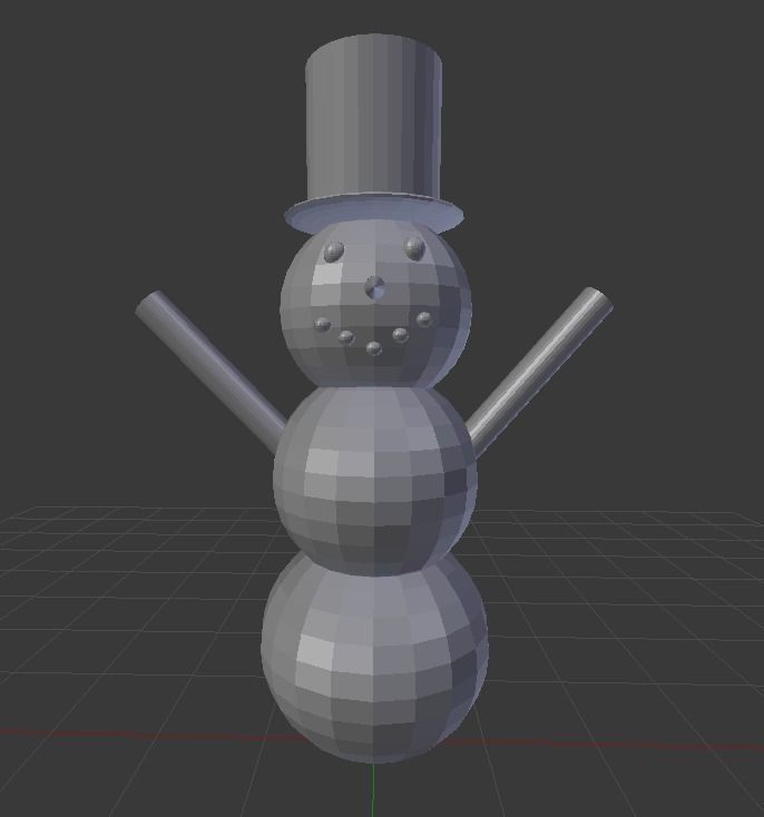 boneco de neve jogos-brinquedos natal a gelo newyear jogos brinquedos 3D print model - Mito3D