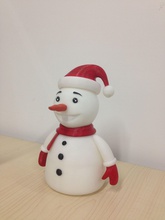 boneco de neve jogos-brinquedos natal montar engraçado cenouras jogos brinquedos 3d print model - Mito3D