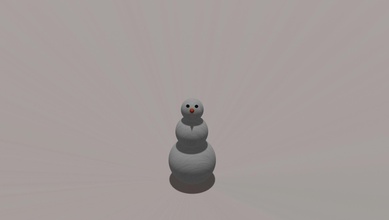 kardan adam beyaz kar model monigotedenieve monigot beceriksiz bonhomme neige oyunlar oyuncaklar 3d print model - Mito3D