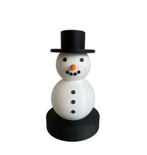 boneco neve chapéu inverno rgb luz crianças criança passatempo faça 3d print model - Mito3D