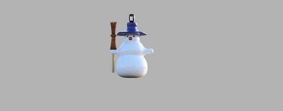 snowmen christmas tree games-toys new year snowman winter ice snow character marry holiday vocation santa claus eve other games toys christmastree 3d print model - Mito3D
