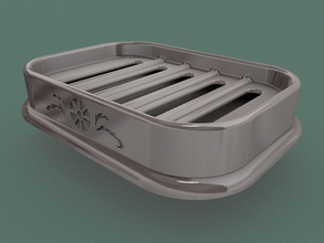 sabunluk ev sabun yemek 3d yazdırılabilir model stl banyo sofra eşyaları 3d print model - Mito3D