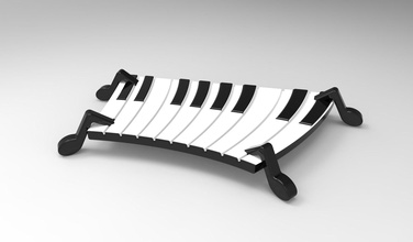 sabunluk piyano ev makerschallenge sabun yemek yazdırılabilir müzisyen müzik banyo tutucu 3d print model - Mito3D