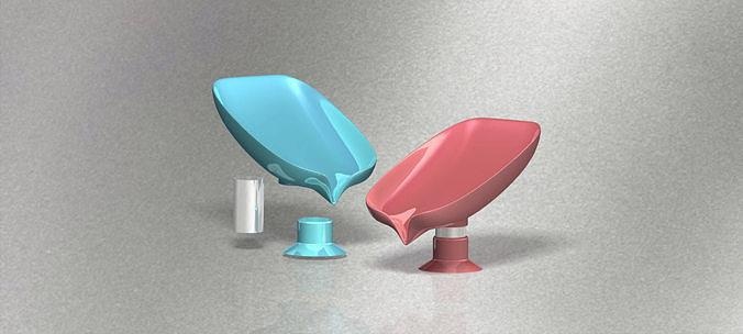 Sabonete suporte banheiro saboneteira chuveiro deco casa água arte prato Saledebain impressão drenar ficar pé banho produtos 3d print model - Mito3D