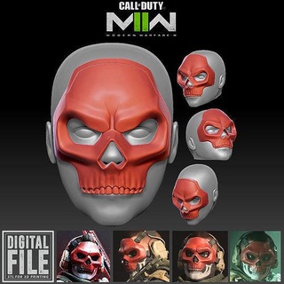 soap operator mask call of duty modern warfare 2 warzone ghost mw mw2 cod ps4 xbox gamepass game games toys accessories 3d print model - Mito3D
